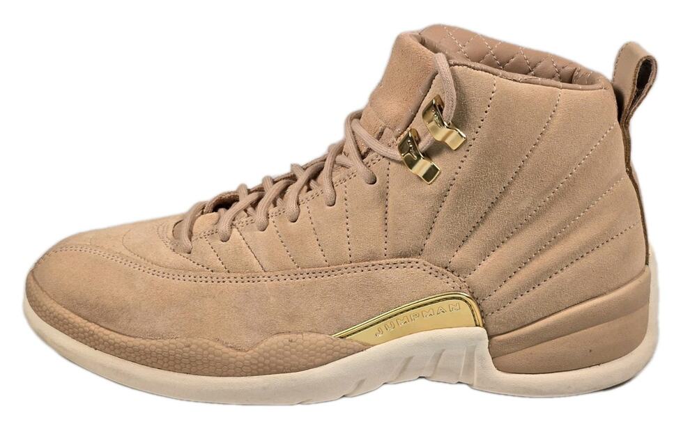 Air Jordan’s Retro 12 Vachetta Tan High Top Shoes Women's Size 9.5 Jumpman